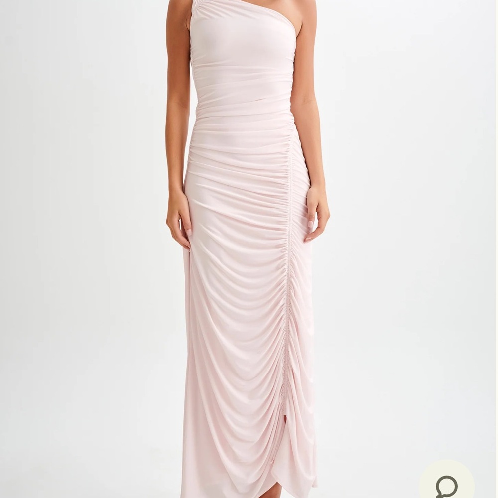 Meshki Dress- powder pink